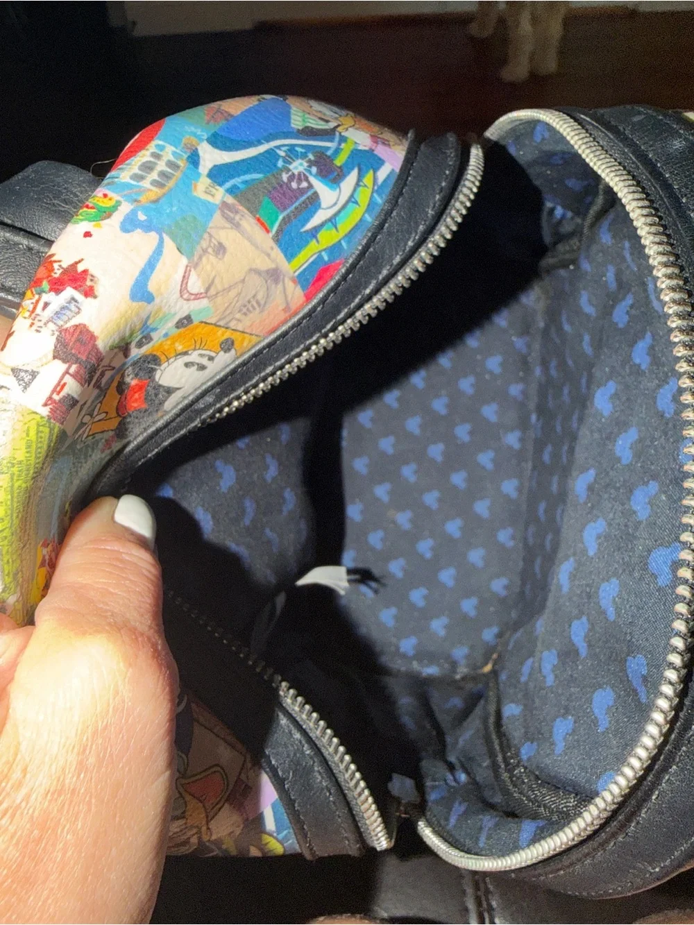 Loungefly Disney Parks Collage Mini Backpack